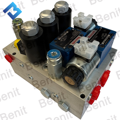 كتلة صمام هيدروليكي ABG VOLVO للتحكم في الكاشطات اليسرى واليمنى والاهتزاز VOE12783257 لقطع غيار ماكينة رصف الأسفلت