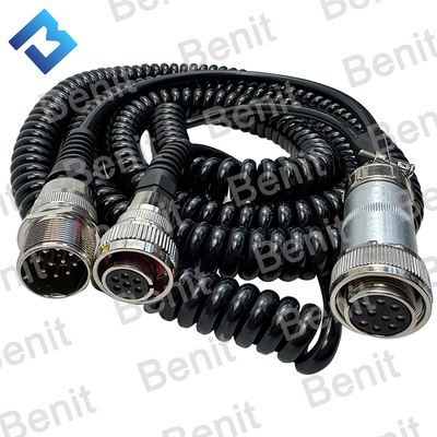 موديل ماكينة فولفو BENIT Helix Cable مع ثلاثة وصلات للتحكم الرقمي لمرصفة الأسفلت VOE 80863376 اسم القطعة مستشعر فوق صوتي