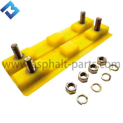 لوحة المسار المطاطية الصفراء W1900  Milling Machine Spare Parts 2411111