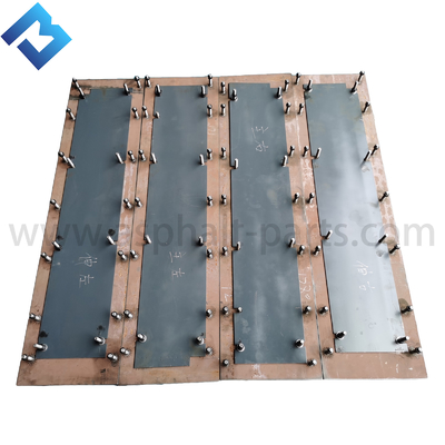 أجزاء رصف الأسفلت AB500-3TV 2310096 مجموعة لوحة سكريد المواد NM400 Hardox400