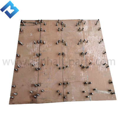 أجزاء رصف الأسفلت AB500-3TV 2310096 مجموعة لوحة سكريد المواد NM400 Hardox400