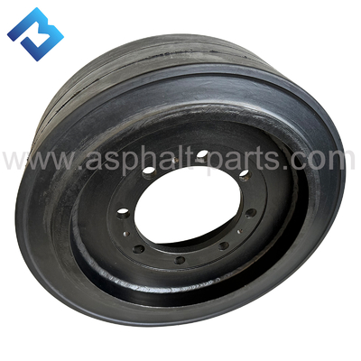 2453827 W50H إطارات صلبة الإطارات الأمامية العجلات الأمامية الصلبة لأجزاء احتياطية لآلات طحن الطرق