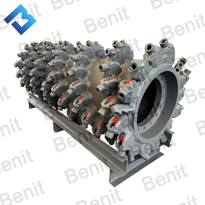 طبل الطحن مع 162 طحن و 144 BNT22 حامل أدوات W200 W195 2307322 لآلات الطحن W200 W195