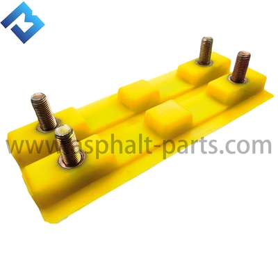 لوحة المسار المطاطية الصفراء W1900  Milling Machine Spare Parts 2411111