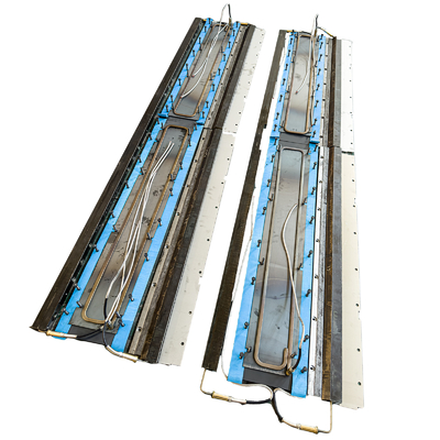 عالية الجودة أساسية أجهزة المواقد الوحدة AB600-2TP1 ((2073391) لأسفلت صلبة المواد مجموعة ألواح المواقد NM400 Hardox400