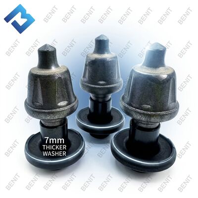 Benit W2000 Milling Teeth M7-20 7mm Thicker Washer Designed for Road Milling Machine 2800878 2642530 2642532