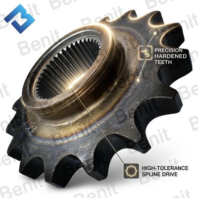 S1900 S2100-2 Upper Sprocket Chain Wheel 4610062273 Asphalt Paver Replacement Parts