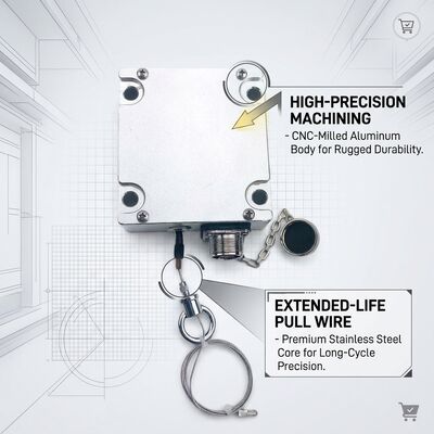 Pull Wire Sensor 161455 2137341 Milling Machine W2000 W1900 Leveling Control Spare Parts